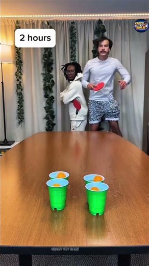 Unbelievable Table Tennis Trick Shot 😱