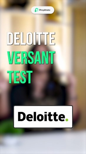 PrepInsta Offcampus on Instagram: "All you need to know about Deloitte Versant Test, Checkout the full video 🙌♥️ We know Deloitte is hiring in your Campus, DM us "Deloitte" in case you need any help ⚡ PS...... PrepInsta's NNN Sale is Live 😎 Checkout the link is in the bio 📍 . . . . . . . . . . . . . . Deloitte | Versant | Hiring | Placements | Preparation | OffCampus | OnCampus | Engineers #hiring #offcampusdrive #oncampus #engineerjobs #deloitte #hiringalert"