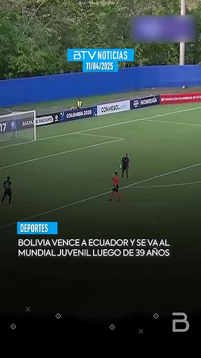 ¡Histórico triunfo! 🇧🇴 Victoria de #Bolivia contra #Ecuador asegura su pase al Mundial Sub-17 de Qatar ⚽ #deportes #mundial #fútbol️ #btvinforma #btv #btvmultimedia #bolivia #boliviatv