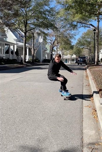 Frontside Carve Practice on a Surfskate