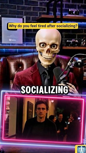 Why People Suddenly Feel Tired After Socializing #psychology #humanbehavior #brainfacts
