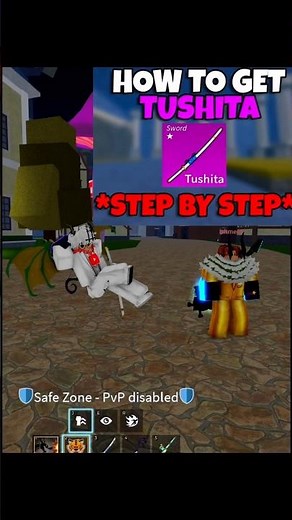 🔥 How to Get Tushita Sword in Blox Fruits (Full Guide) #roblox #gaming #bloxfruits #bloxfruitsupdate