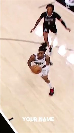 ja Morant dunks on wemby #nba #basketball #edit