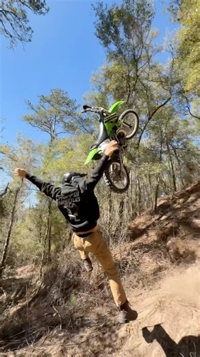 Massive Florida Sends☝🏼(full vid) #dirtbikes #hillclimb