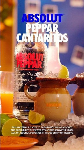 Hey buddy Ice up here - The Absolut Peppar Cantaritos #absolut #vodka #drinks