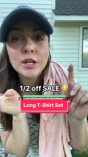 Viral 4 pack t-shirt set that cover your butt and belly. Style that Restocked! The perfect summer t-shirt. Flows perfectly to cov your belly & bum with a scoop hemline ##viralashirtset##momshirt##workoutshirt##longshirt##flowyshirt##plussizefashion##midsizetops##plussizeshirt##vnecktshirt##midsizefashion##scoopneck##oversizedshirt##midsizegal##longtshirt##urbandiction