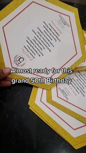 Grand 50th Birthday Program Ideas