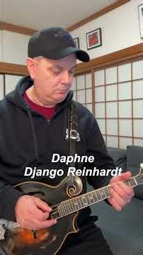Daphne (Django Reinhardt) on Mandolin #shorts #mandolin #rockpopmandolin