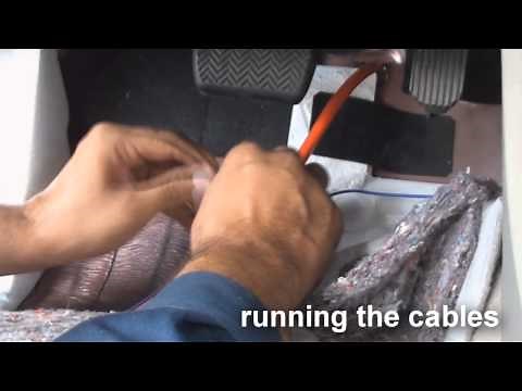 How to install a car amplifier