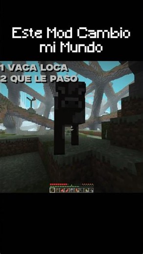 Este Mod Cambio mi Mundo 💀 #minecraft #minecraftmods #mods