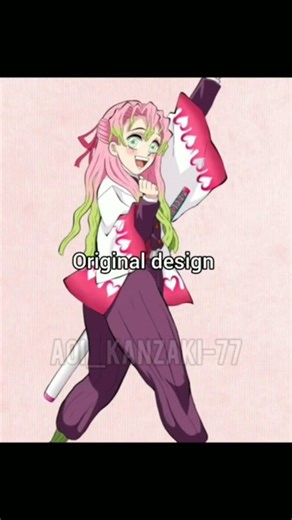 reacting to kny first design 😃♥️ #demonslayer #anime