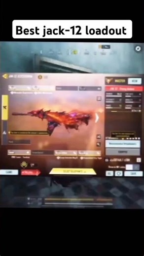 best loadout for jack 12 rising ashes in call of duty mobile (ALCATRAZ highlight)