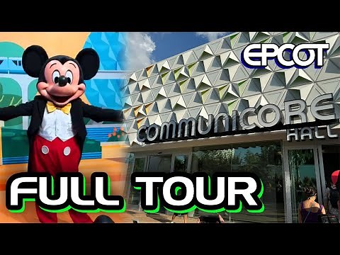 Communicore Hall & Plaza, Mickey & Friends Meet & Greet Tour - EPCOT