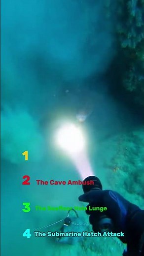Top 4 Scariest Underwater Moments Ever Recorded 😱