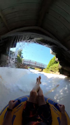 Thrilling River Run Waterslide at Skara Sommarland