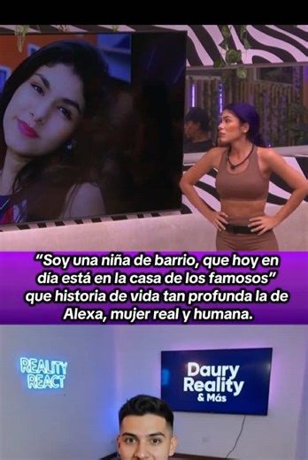 La historia de vida de Alexa en La Casa de los Famosos