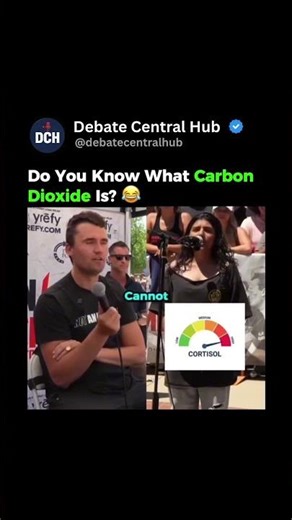 Charlie Kirk: Carbon Dioxide Exchange Turns Into Quick-Witted Clash 🇺🇸