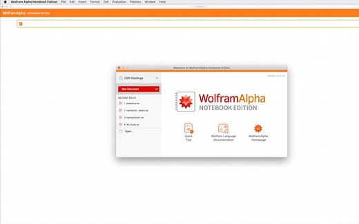 Wolfram|Alpha Notebook Edition 实用入门