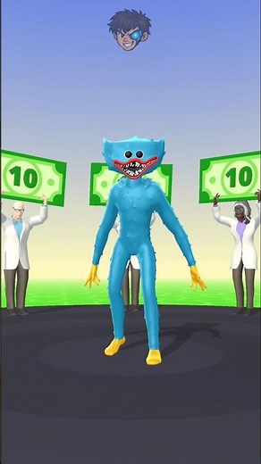 New Monster Unlocked! 🔓 Level 3 | Monsters Lab – Freaky Running #shorts #equipoumonsterslab