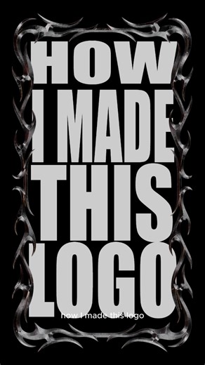 ТИМУР ТРАУМА© on Instagram: "let me know if you want part 2 dm for commission i made this work using illustrator and blender. let me know what you think, its important for me to:) #chrometype #typographydesign #customtype #typedesign #3dtype #gothiccalligraphy #logologo #logofolio #folio #fkndesign #type #guide #tutorial"