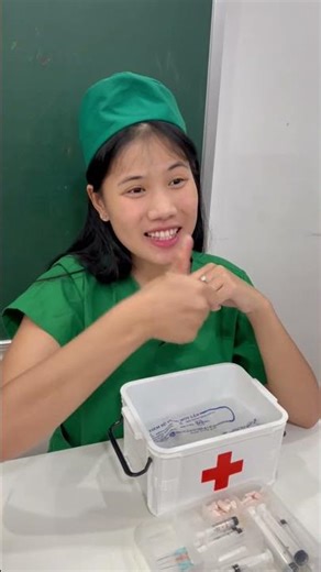 LNS - Patient choose syringe for doctor 💉👀 #shorts #funny