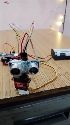 How to make a Radar using Arduino Nano #arduino #robotics