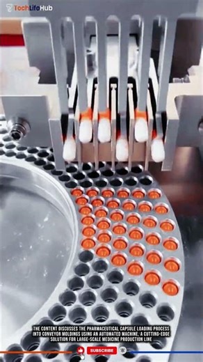 Innovation Capsule Loader: Automatic Molding Feed, Precise & Hygienic #tech