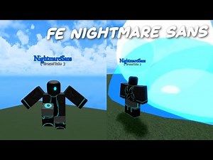 Arceus x Script | Fe Nightmare Sans Script Showcase [Animation]