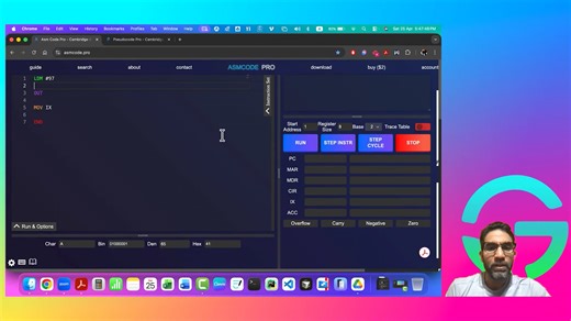 Running Assembly Code Online