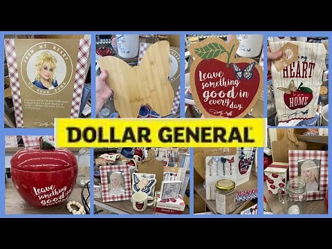 DOLLY PARTON COLLECTION PART 2 AT DOLLAR GENERAL SHOP WITH ME NEW ARRIVALS HOME DECOR KITCHENWARE