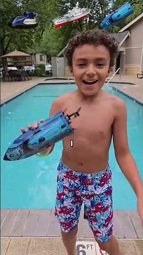 I have the best RC Boat for the pool