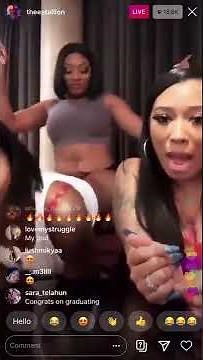 Megan Thee Stallion Twerking Live On Instagram