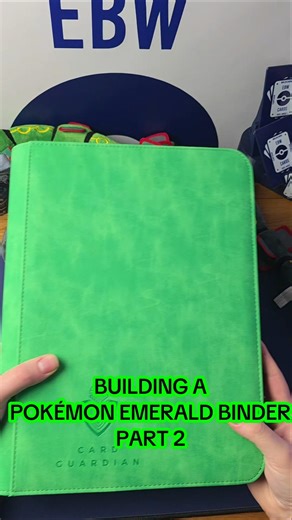 Pokémon Emerald Binder - Part 2 #pokemoncards #pokemontcg #fyp #ebwcards #pokémonemerald