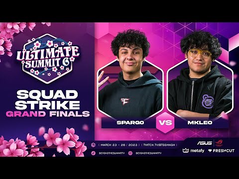 Sparg0 vs MkLeo - Squad Strike Grand Finals - Smash Ultimate Summit 6