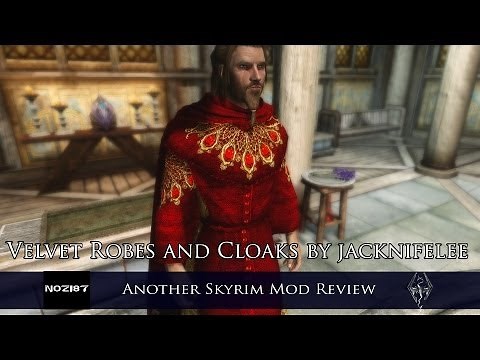 Velvet Robes and Cloaks