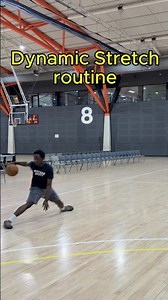 Dynamic stretches are important don't miss them #basketball #ballislife #dynamicstretching