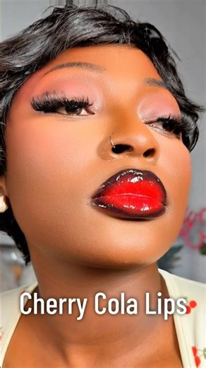 Cherry Cola Lips Tutorial #viral #viralvideo