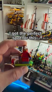 Another perfect spot for this animal CMF. The parrot goes perfectly with captain red beard. Am I right? #lego #legofan #legofans #legocommunity #legominifigure | Brickcr8tor