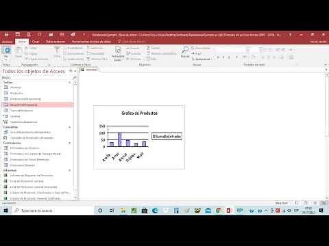 Como Crear un Grafico en un Informe en Access #programming #program #programmer #programa #programme