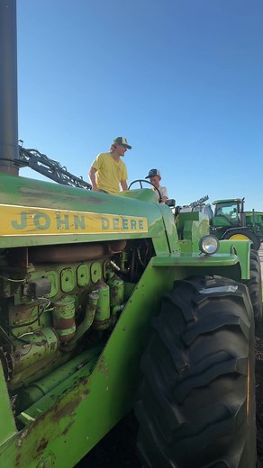 Kid's Excitement in John Deere Farm Show
