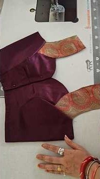 Front Neck Princess Cut Blouse Stitching#trendingshorts #blousedesign #blouse