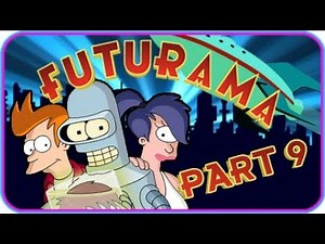 Futurama Walkthrough Part 9 (PS2, XBOX) Level 9: Run, Bender, Run