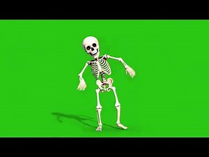 Skeleton Dancing 😂 | Funny Green Screen Chroma Key Effect | FREE