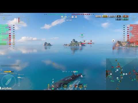 The brave destroyer fought to the very end.