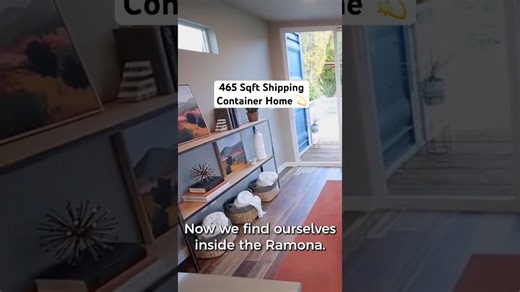 465 sqft of pure comfort in a container