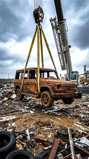 Restoring a Completely DESTROYED: Mercedes-Ben G-Class | ASMR Restoration