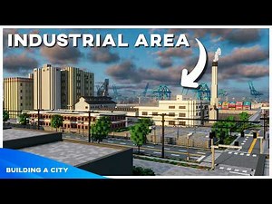 Expanding the Industrial Area - Building A City #129 [Minecraft Timelapse]