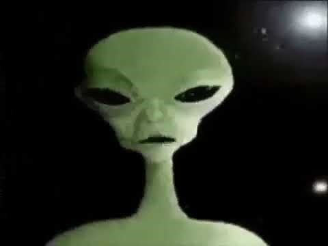 Green Alien Singing I'm Still Standing