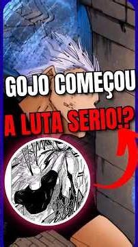 Gojo tá indo com tudo pra cima do sukuna!