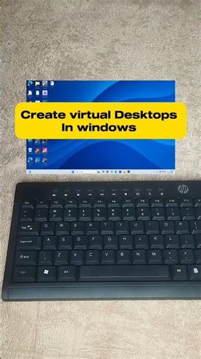 Using virtual Desktops in windows